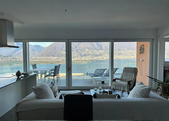 Mit Traumaussicht Gambarogno